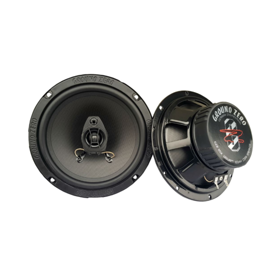 Ground Zero GZIF 65X 2-drożne głośniki współosiowe o średnicy woofera 165 mm. Moc woofera 80 W RMS